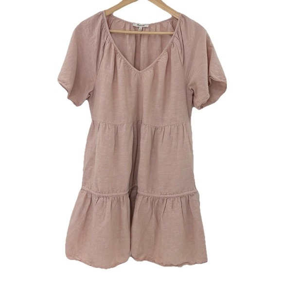 birdie linen square neck midi dress product info and reviews Tori Square Neck Linen Midi Dress Heirloom Tomato